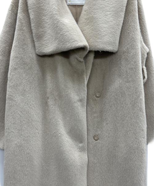 HER LIP TO（ハーリップトゥ）HER LIP TO (ハーリップトゥ) Grace Wrap Coat ベージュ サイズ:Mの古着・服飾アイテム