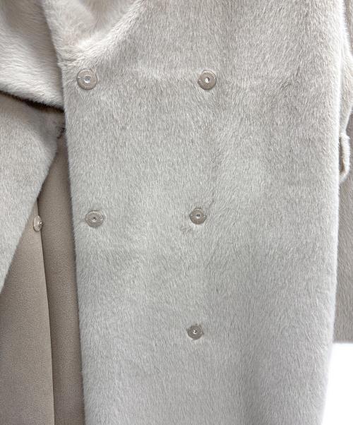 HER LIP TO（ハーリップトゥ）HER LIP TO (ハーリップトゥ) Grace Wrap Coat ベージュ サイズ:Mの古着・服飾アイテム