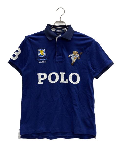 POLO RALPH LAUREN（ポロ・ラルフローレン）POLO RALPH LAUREN (ポロ・ラルフローレン) ラガーシャツ ブルー サイズ:Mの古着・服飾アイテム
