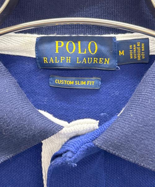 POLO RALPH LAUREN（ポロ・ラルフローレン）POLO RALPH LAUREN (ポロ・ラルフローレン) ラガーシャツ ブルー サイズ:Mの古着・服飾アイテム