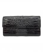 NOBLANDノーブランド）の古着「長財布」｜ブラック