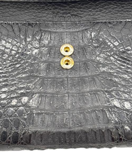 NOBLAND（ノーブランド）NOBLAND (ノーブランド) 長財布 ブラックの古着・服飾アイテム