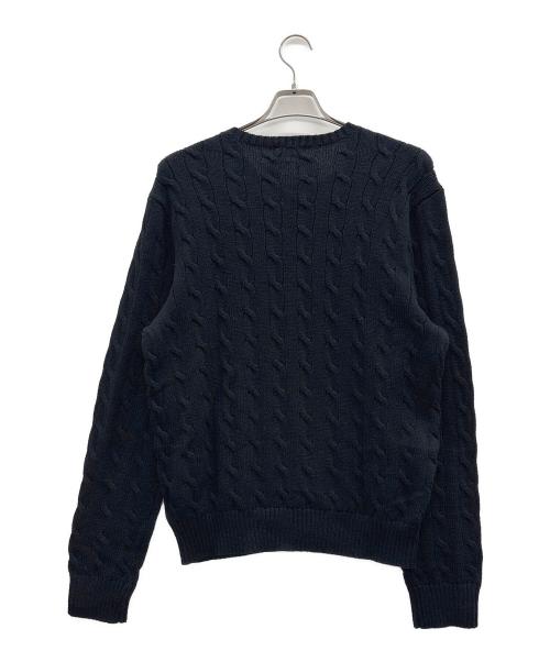 POLO RALPH LAUREN（ポロ・ラルフローレン）POLO RALPH LAUREN (ポロ・ラルフローレン) ニット ブラック サイズ:L 未使用品の古着・服飾アイテム