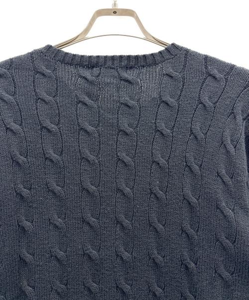 POLO RALPH LAUREN（ポロ・ラルフローレン）POLO RALPH LAUREN (ポロ・ラルフローレン) ニット ブラック サイズ:L 未使用品の古着・服飾アイテム