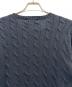 中古・古着 POLO RALPH LAUREN (ポロ・ラルフローレン) ニット ブラック サイズ:L 未使用品：10000円