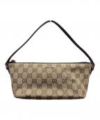GUCCIグッチ）の古着「ハンドバッグ」｜ブラウン