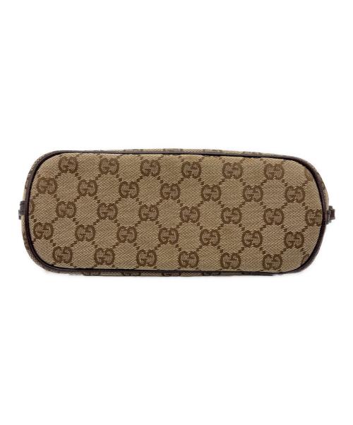 GUCCI（グッチ）GUCCI (グッチ) ハンドバッグ ブラウンの古着・服飾アイテム
