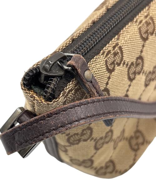 GUCCI（グッチ）GUCCI (グッチ) ハンドバッグ ブラウンの古着・服飾アイテム