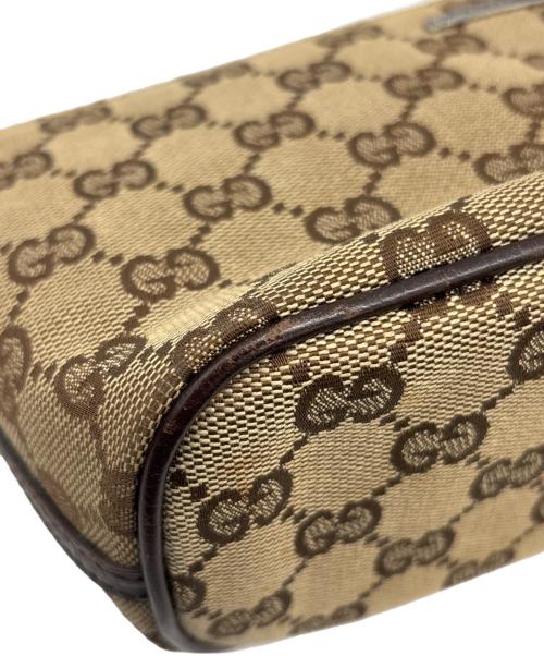 GUCCI（グッチ）GUCCI (グッチ) ハンドバッグ ブラウンの古着・服飾アイテム