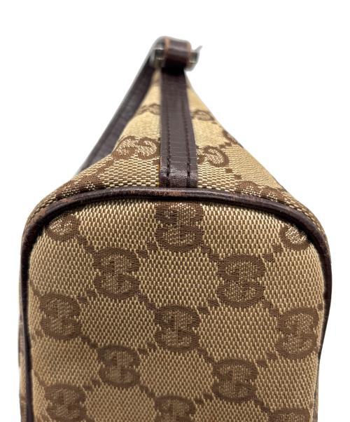 GUCCI（グッチ）GUCCI (グッチ) ハンドバッグ ブラウンの古着・服飾アイテム