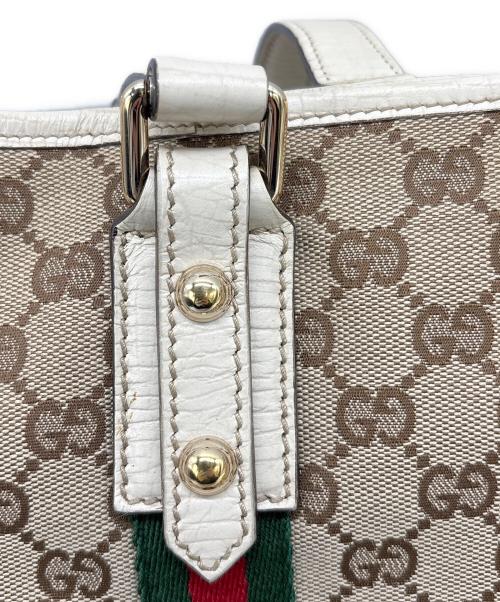 GUCCI（グッチ）GUCCI (グッチ) トートバッグ ブラウンの古着・服飾アイテム