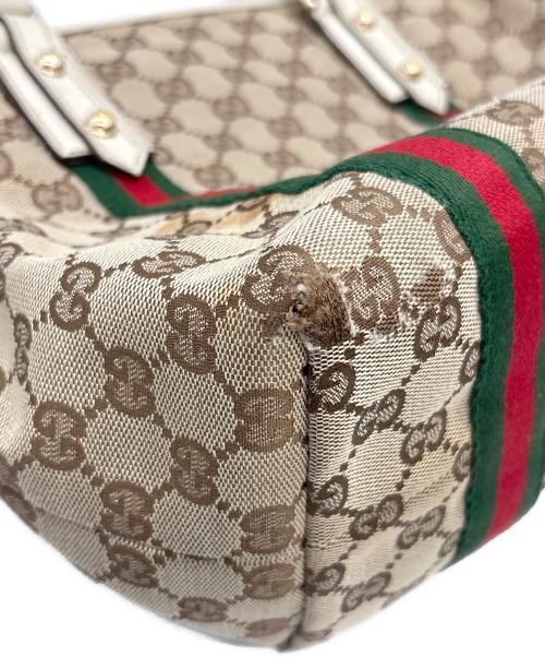 GUCCI（グッチ）GUCCI (グッチ) トートバッグ ブラウンの古着・服飾アイテム
