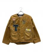 TOBILAトビラ）の古着「裏ボアジャケット」｜ブラウン