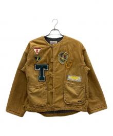 TOBILA（トビラ）の古着「裏ボアジャケット」｜ブラウン
