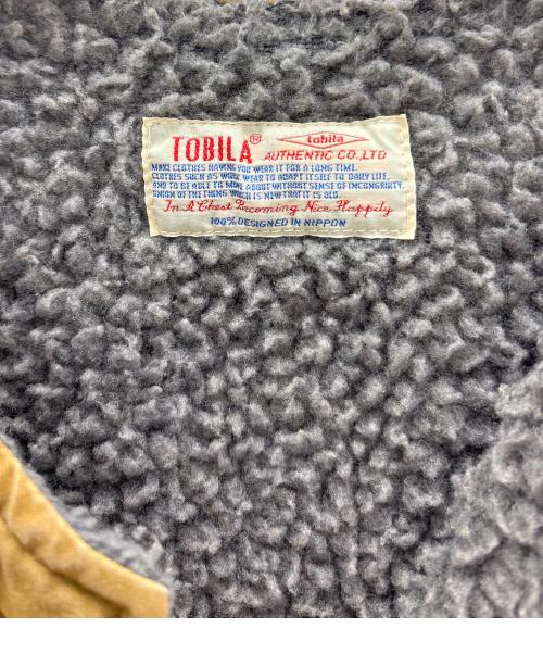 TOBILA（トビラ）TOBILA (トビラ) 裏ボアジャケット ブラウン サイズ:Mの古着・服飾アイテム