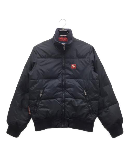 Abercrombie & Fitch（アバクロンビー アンド フィッチ）Abercrombie & Fitch (アバクロンビー アンド フィッチ) ダウンジャケット ネイビー サイズ:Mの古着・服飾アイテム