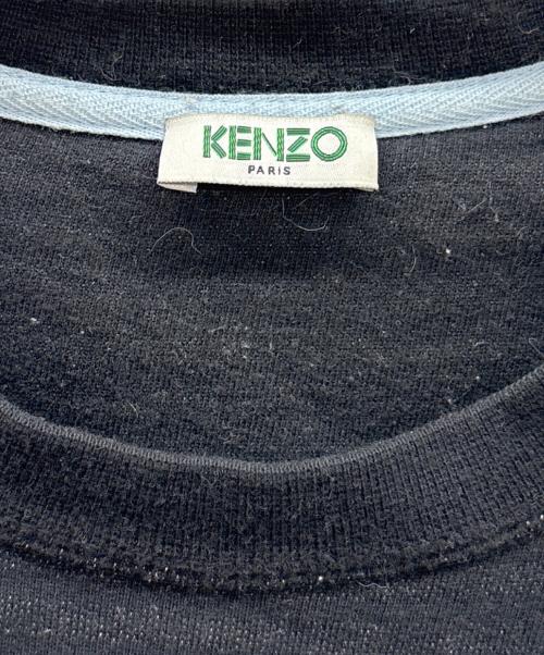 KENZO（ケンゾー）KENZO (ケンゾー) タイガー刺繍スウェット ブラック サイズ:表記無しの古着・服飾アイテム