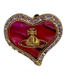 Vivienne Westwood（ヴィヴィアンウエストウッド）の古着「ピアス」｜ゴールド×ピンク