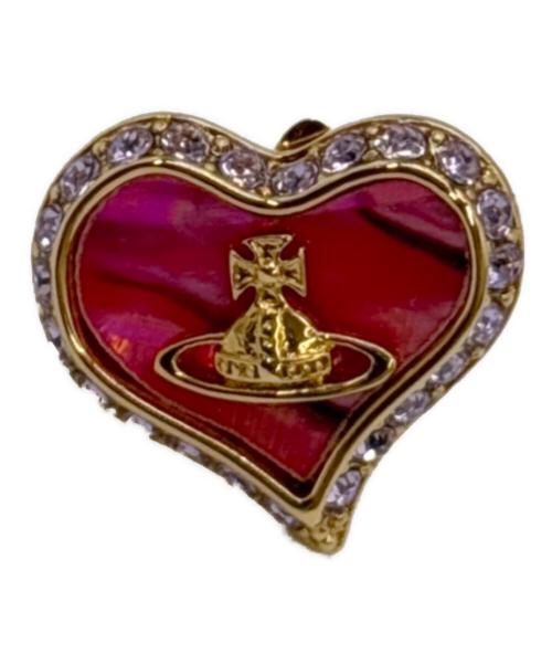 Vivienne Westwood（ヴィヴィアンウエストウッド）Vivienne Westwood (ヴィヴィアンウエストウッド) ピアス ゴールド×ピンクの古着・服飾アイテム