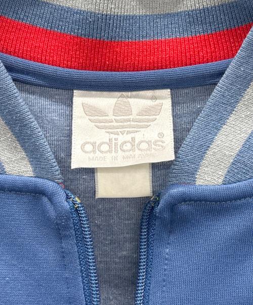adidas（アディダス）adidas (アディダス) トラックジャケット ブルー×レッド サイズ:不明の古着・服飾アイテム