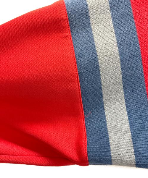 adidas（アディダス）adidas (アディダス) トラックジャケット ブルー×レッド サイズ:不明の古着・服飾アイテム