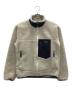 Patagonia（パタゴニア）の古着「フリースジャケット」｜ベージュ×ネイビー
