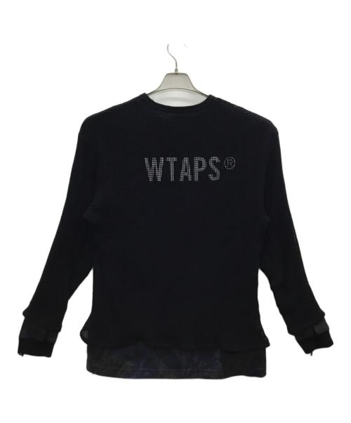 WTAPS（ダブルタップス）WTAPS (ダブルタップス) GHILL / LS / COTTON ブラック×ブルー サイズ:X 03の古着・服飾アイテム