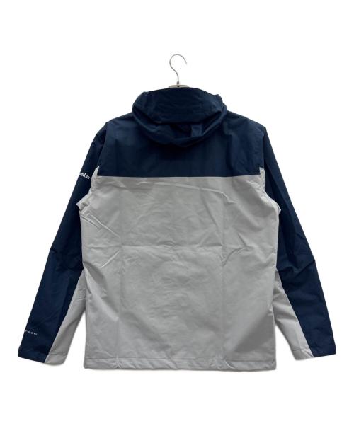 Columbia（コロンビア）Columbia (コロンビア) ナイロンパーカー ネイビー×グレー サイズ:Mの古着・服飾アイテム