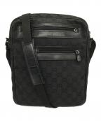 GUCCIグッチ）の古着「ショルダーバッグ」｜ブラック