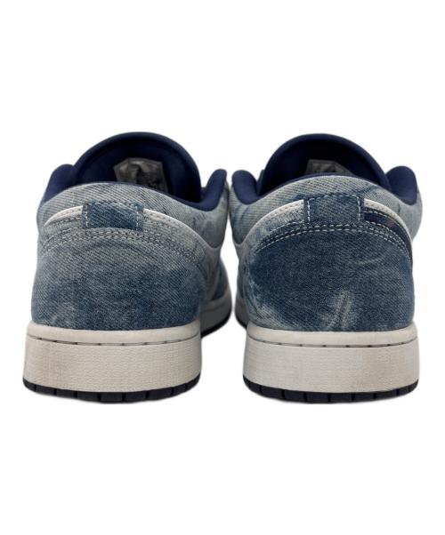 NIKE（ナイキ）NIKE (ナイキ) Air Jordan 1 Low ブルー×ホワイト サイズ:27.5の古着・服飾アイテム