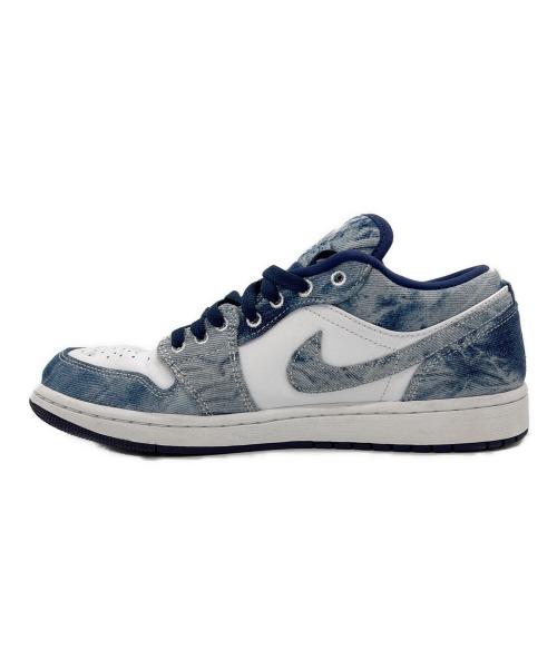 NIKE（ナイキ）NIKE (ナイキ) Air Jordan 1 Low ブルー×ホワイト サイズ:27.5の古着・服飾アイテム