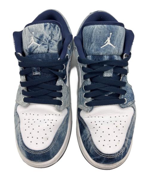 NIKE（ナイキ）NIKE (ナイキ) Air Jordan 1 Low ブルー×ホワイト サイズ:27.5の古着・服飾アイテム