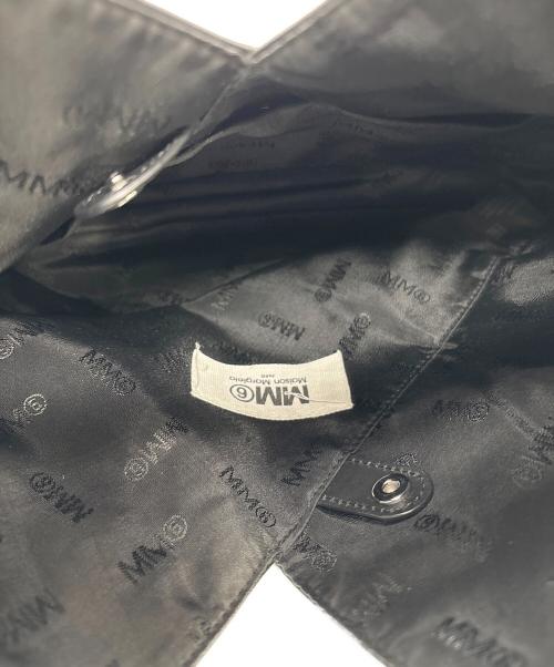 MM6 Maison Margiela（エムエムシックスメゾンマルジェラ）MM6 Maison Margiela (エムエムシックスメゾンマルジェラ) ハンドバッグ ブラックの古着・服飾アイテム