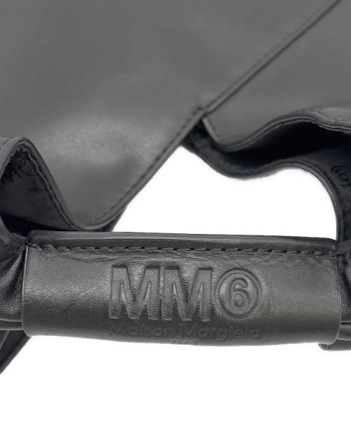 MM6 Maison Margiela（エムエムシックスメゾンマルジェラ）MM6 Maison Margiela (エムエムシックスメゾンマルジェラ) ハンドバッグ ブラックの古着・服飾アイテム