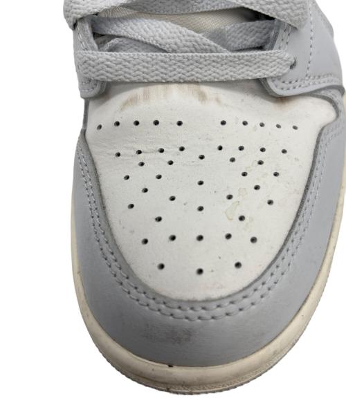 NIKE（ナイキ）NIKE (ナイキ) AIR JORDAN1 Mid ホワイト×グリーン サイズ:26.5の古着・服飾アイテム