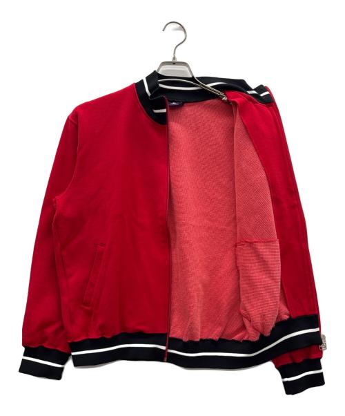 NIKE（ナイキ）NIKE (ナイキ) トラックジャケット レッド×ブラック サイズ:Lの古着・服飾アイテム