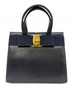 Salvatore Ferragamoサルヴァトーレ フェラガモ）の古着「2WAYバッグ」｜ブラック