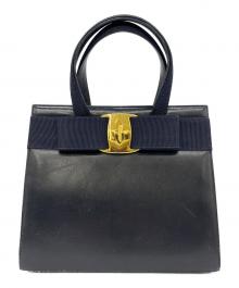 Salvatore Ferragamo（サルヴァトーレ フェラガモ）の古着「2WAYバッグ」｜ブラック