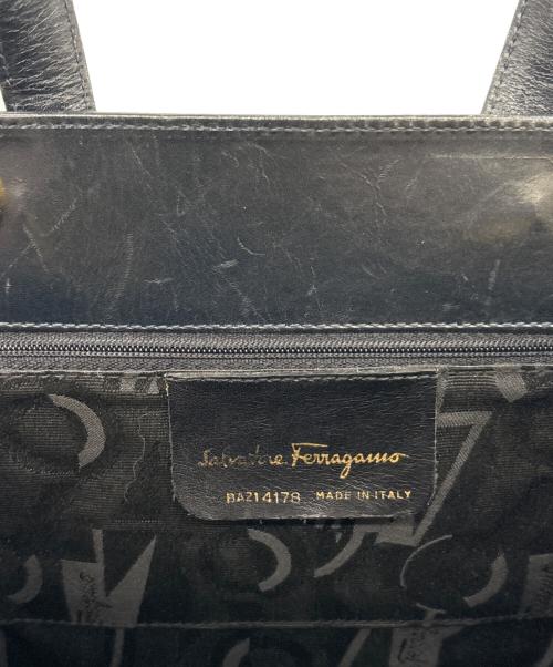 Salvatore Ferragamo（サルヴァトーレ フェラガモ）Salvatore Ferragamo (サルヴァトーレ フェラガモ) 2WAYバッグ ブラックの古着・服飾アイテム