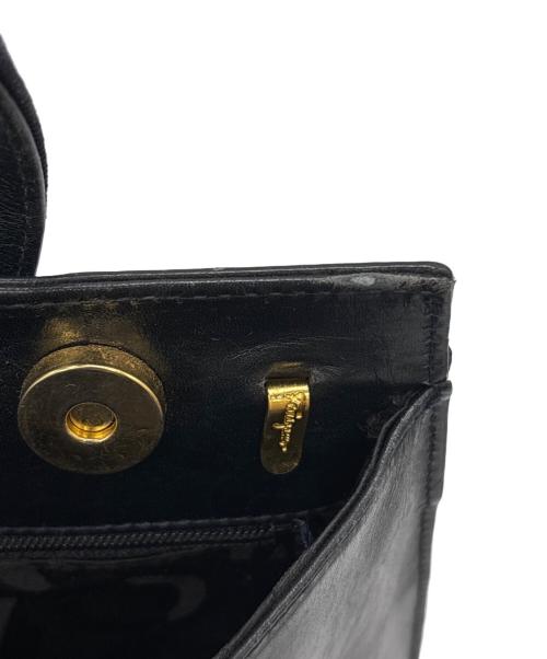 Salvatore Ferragamo（サルヴァトーレ フェラガモ）Salvatore Ferragamo (サルヴァトーレ フェラガモ) 2WAYバッグ ブラックの古着・服飾アイテム