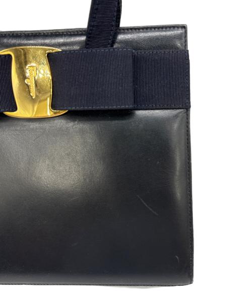 Salvatore Ferragamo（サルヴァトーレ フェラガモ）Salvatore Ferragamo (サルヴァトーレ フェラガモ) 2WAYバッグ ブラックの古着・服飾アイテム
