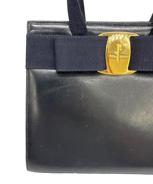 Salvatore Ferragamo（サルヴァトーレ フェラガモ）Salvatore Ferragamo (サルヴァトーレ フェラガモ) 2WAYバッグ ブラックの古着・服飾アイテム