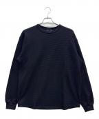 THE NORTH FACEザ ノース フェイス）の古着「ロングスリーブウォームワッフルクルー」｜ブラック