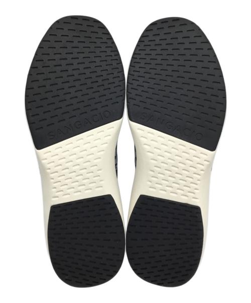 Sangacio（サンガッチョ）Sangacio (サンガッチョ) Brandalised (ブランダライズド) にゅBLOW BRANDALISED ブラック×ホワイト サイズ:27の古着・服飾アイテム