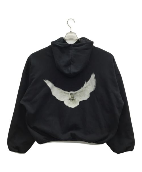 yeezy gap（イージーギャップ）yeezy gap (イージーギャップ) プルオーバーパーカー ブラック サイズ:Mの古着・服飾アイテム