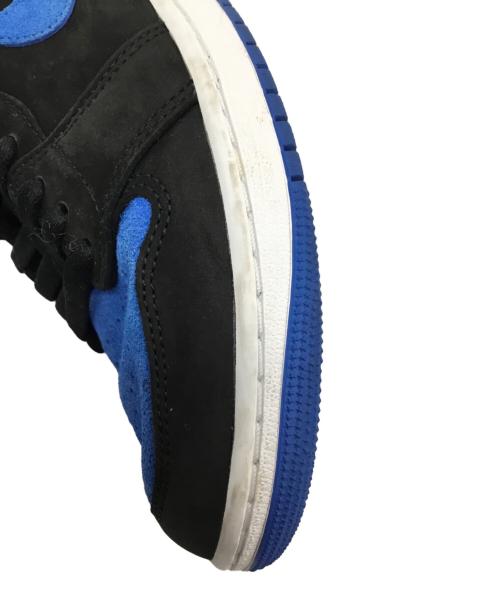 NIKE（ナイキ）NIKE (ナイキ) AIR JORDAN 1 RETRO HIGH OG (エアジョーダン 1 レトロ ハイ OG) ブラック×ブルー サイズ:27.5の古着・服飾アイテム