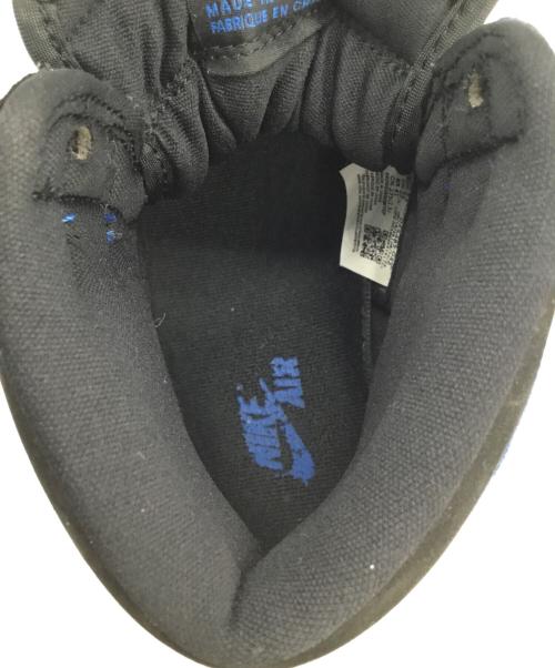 NIKE（ナイキ）NIKE (ナイキ) AIR JORDAN 1 RETRO HIGH OG (エアジョーダン 1 レトロ ハイ OG) ブラック×ブルー サイズ:27.5の古着・服飾アイテム