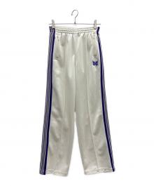 Needles（ニードルズ）の古着「トラックパンツ」｜パープル×ホワイト