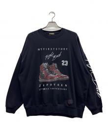ZEPHYREN×MY FIRST STORY（ゼファレン×マイ ファースト ストーリー）の古着「スウェット」｜ブラック