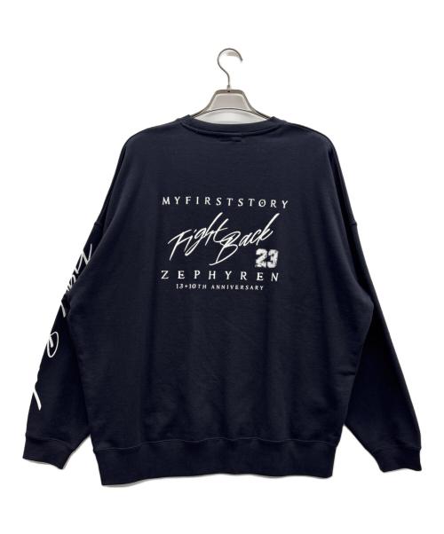 ZEPHYREN（ゼファレン）ZEPHYREN (ゼファレン) MY FIRST STORY (マイ ファースト ストーリー) スウェット ブラック サイズ:XLの古着・服飾アイテム
